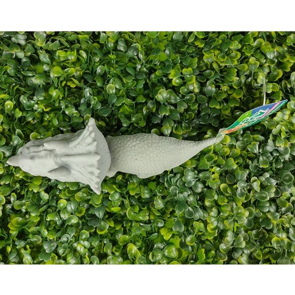 Triceratops Dinosaur Squishy Toy Figure Squeezable Dino Squish Squeeze Sand Gray - Picture 11 of 15